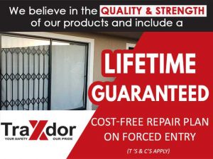 Lifetime Guarantee on Traxdor Products
