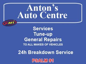 Anton’s Auto Centre George