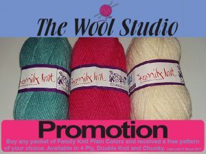 Family Knit Promotion at The Wool Studio