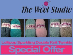 Special on Lollipop Sparkling Wool in George