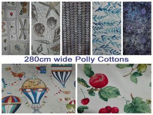 Poly Cotton and Ashley Wilde Cottons Available in George