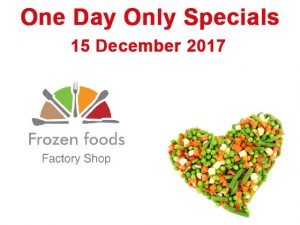 One Day Specials on Frozen Foods in George