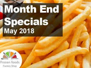 Frozen Foods May 2018 Month End Specials