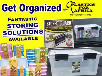 Fantastic Storing Solutions from Plastics for Africa