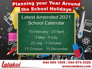 Planning your Year around the School Holidays