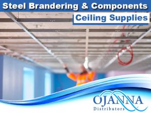 Ceiling Supplies at Ojanna in George