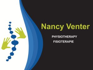 Nancy Venter Physiotherapy
