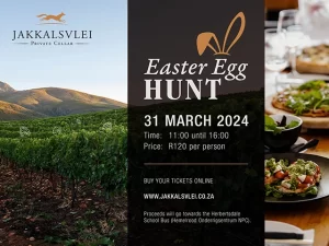 Easter Egg Hunt at Jakkalsvlei
