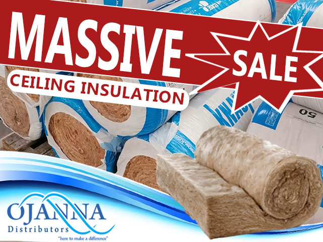 Massive Sale on Ceiling Insulation in George