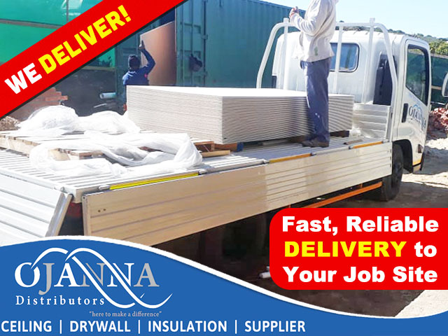Reliable Delivery of Ceiling & Drywall Supplies in George