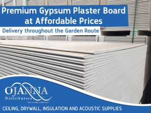 Premium Gypsum Plaster Board at Affordable Prices in George