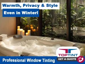 Bathroom Window Tinting by TopTint in George