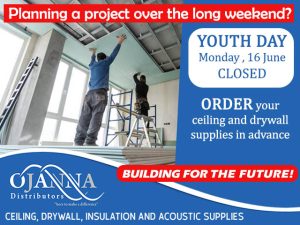 Local Garden Route Supplier for Ceilings and Drywalls