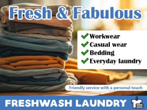 Stay Fresh and Fabulous with Freshwash Laundry in George