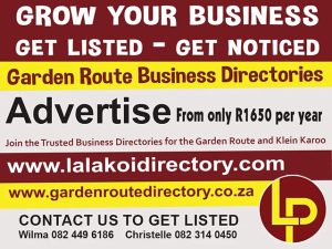 Get Listed on the Garden Route Business Directories