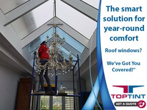 Skylight and Roof Window Film Applications in George