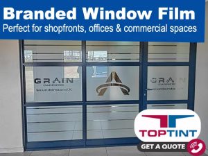 Branded Window Film from TopTint in George