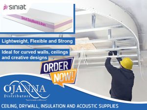 Garden Route Supplier of Siniat Easy Board