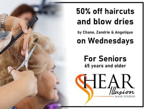 Seniors Special at Shear Illusion Hair Studio in George