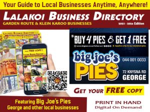 Big Joe’s Pies George in the Lalakoi Business Directory